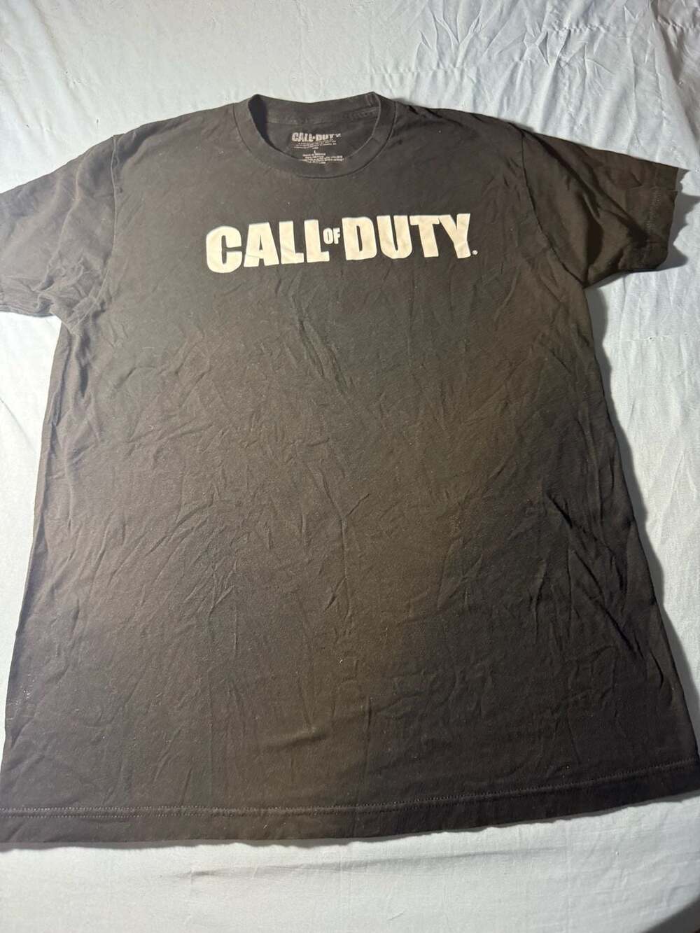 Call Of Duty T-Shirt Size L Black Graphic Tee